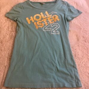 Hollister Blue Graphic Tee